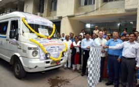 CS Flagged off Metro shuttle services between BRKR Bhavan & Lakdi kapul Metro Station