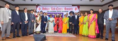 Governor Participates 3rd Annual General Body Meeting of Indian Red Cross Society