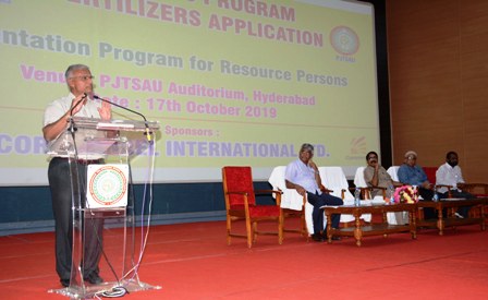 One Day Awareness Program on fertilizer Aapplication: PJTSAU