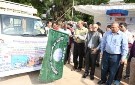 Swachhta Hi Seva on “The theme of Plastic Waste Shramdaan” Organised at TSPCB