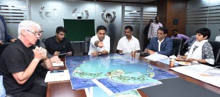 Minister KTR Reviewed Status of HMDA Projects