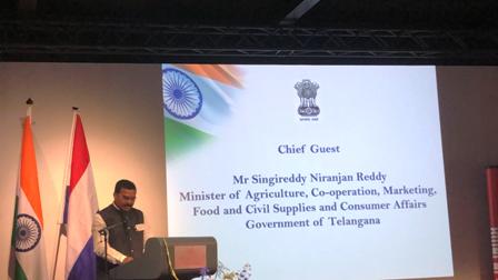 Hon’ble Minister for Agriculture Netherlands Tour