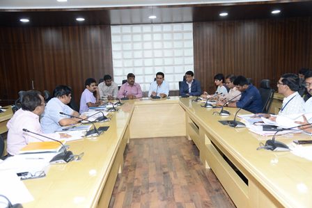 Hon’ble Minister for MA&UD Held Meeting with GHMC Officials