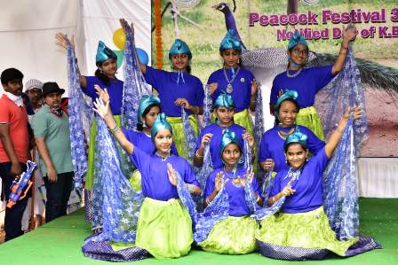 Forest Department - Peacock festival at KBR Park