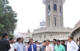 Principal Secretary MA&UD Visits Mojamjahi Market Over Renovation Work