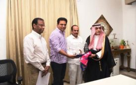 Saudi Arabia Ambassador Met KTR Minister for MA&UD