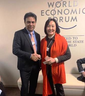 Minister for MA&UD and Industries Promotes Telangana as an Investment Destination at WEF