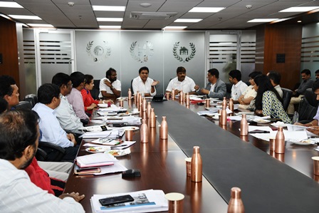 Minister for MA&UD Holds Review Meeting on Health