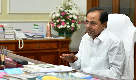 CM KCR Holds High-Level Review Meeting on Corona virus