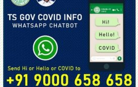 Telangana launches WhatsApp Chatbot on Covid-19